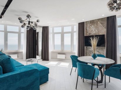 44 жемчужина.Посуточно.2 спальни.Панорама моря.