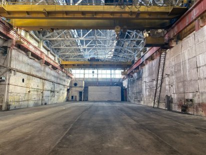 ЦЕХа по 3200м2 16шт с Мост. кранами 20тн ЖД ветка. Собственник без % К Полтава