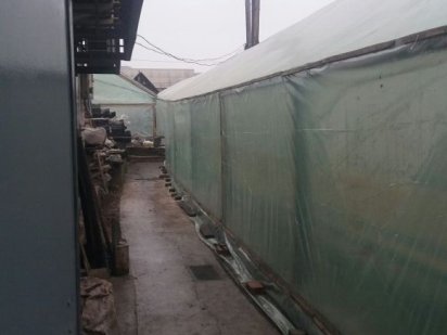 Тепличный комплекс в черте города