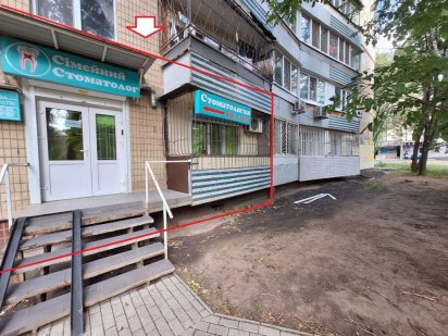 Продаж приміщення ЖМ Тополь 1, 37 м2 поруч Тера та Епіцентр Дніпро