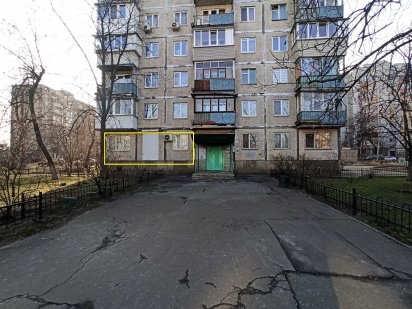 Без комісій! ФАСАД! Приміщення. ДВРЗ. ЖД Дарниця. Празька 32. 59м2. Киев