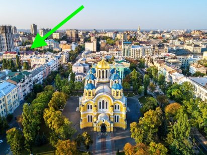 Этаж 230м2 в фасадном особняке в районе Владимирского собора Київ