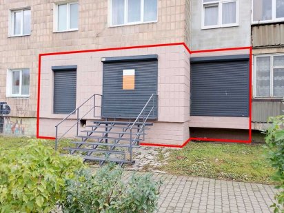 Торгове приміщення, вул.Набережна (початок), 31 кв/м, 1 поверх Івано-Франківськ