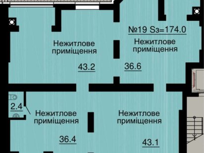 ЖК Софія від Мартинова приміщення 172м2 1 поверх Софиевская Борщаговка