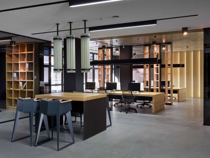 Шикарный дизайнерский офис 440м2 в современном БЦ Волна, Печерск! Киев