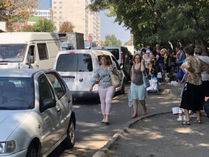 Центр, супер трафік, біля Привокзального Чернигов