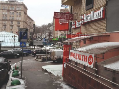 БЕЗ%. Аренда. Фасад. Цоколь. 105м2. Помещение. ул. Костельная. Київ