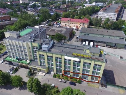 Оренда фасадного приміщення 125 м2 Львів