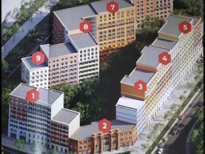 НЕЖИЛОЕ помещение ЖК ВИА РОМА Инглези/ Королева, 1 этаж/разная площадь Одеса