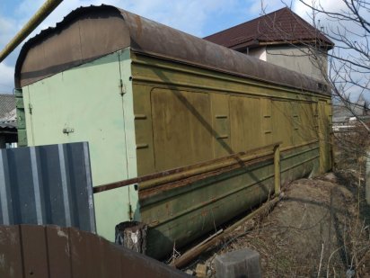 Гараж(вагон) 8,50 метров. ОБМЕН. Коростень