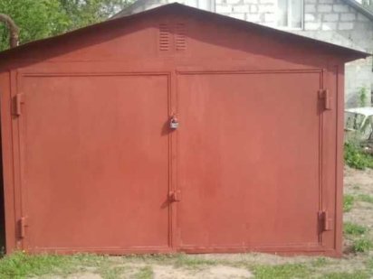 гараж металевый в гарному стани Бровари