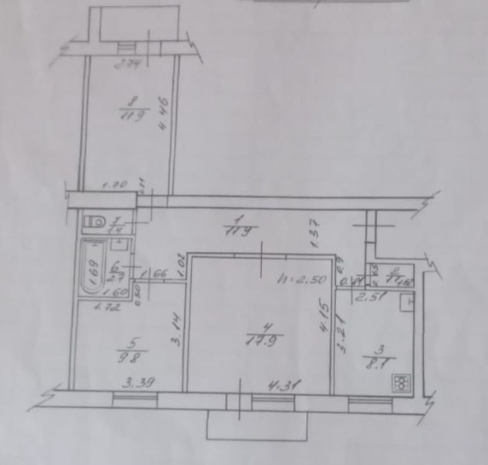 Продаж 3-х кімнатної квартири вул.Самбірська - фото 1