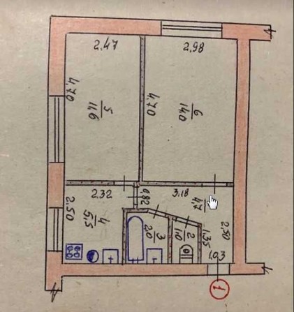 Продаж 2к квартири на Ленона Джона - фото 1