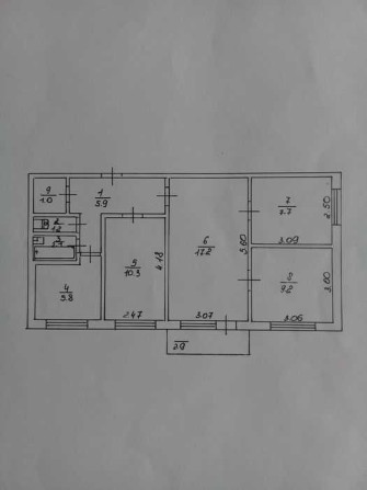 Продаю або обмінюю (на дві 1к. квартири)  4к. квартиру. С.Стрільців 1 - фото 1