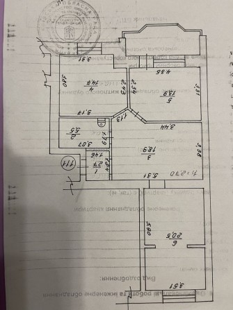 Продам 2к квартиру, планування як у 3х кімнатній, Пономарьова 2/2 - фото 1