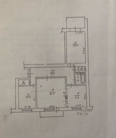 Продам 3-х кімнатну квартиру - фото 1