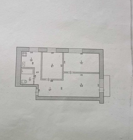 Продажа 3комнатной квартиры косметический ремонт Циолковского, Шостка. - фото 1