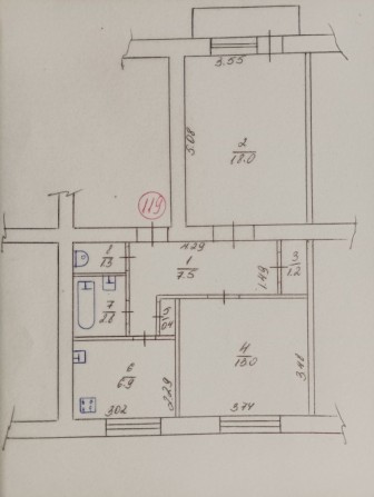 Продам 2-х комнатную квартиру - фото 1