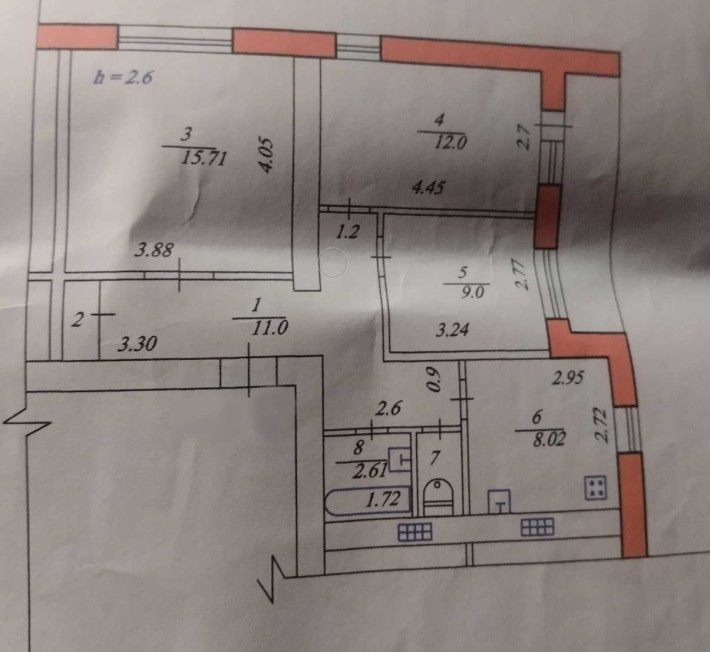 Продам 3-и кімнатну квартиру - фото 1