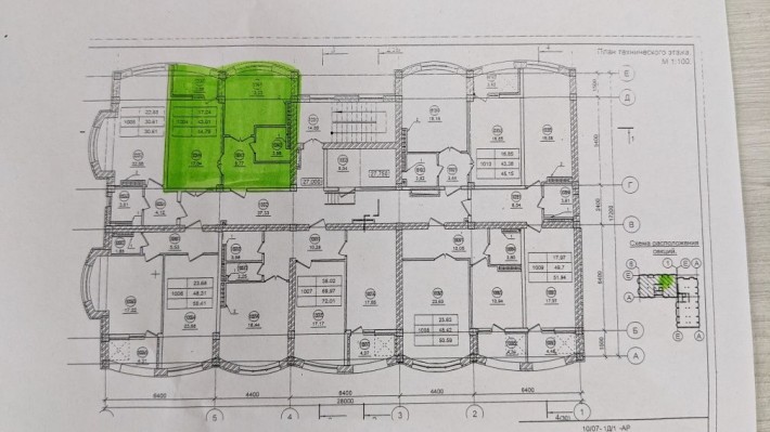 Квартира 44,79м² - фото 1