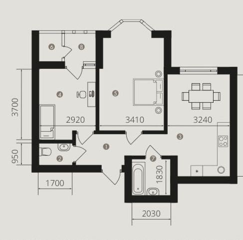 Продаж 2к квартири в ЖК Гранд Бурже - фото 1