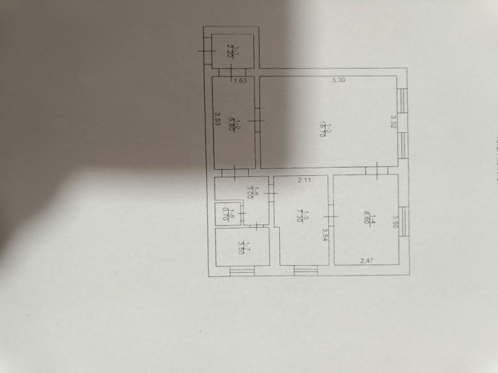 Продаж квартири в Центрі міста з індивідуальними опаленням - фото 1