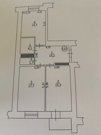 Продається 2-кімнатна квартира - фото 1