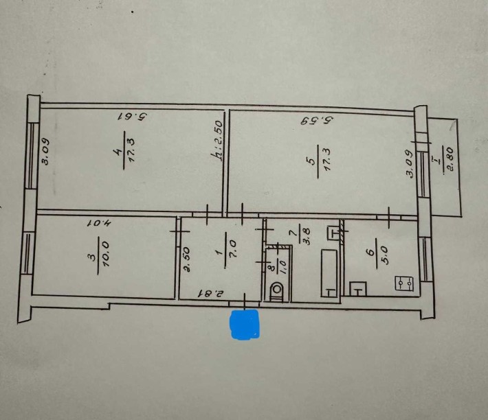 Продам 3к квартиру Холодноярської бригади (СКД) - фото 1