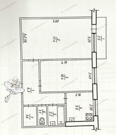 Продам 2кімнатну на Труда в центрі - фото 1