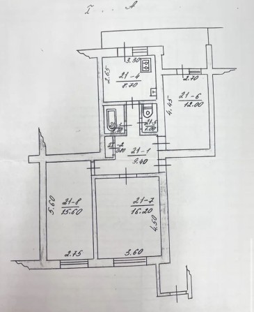 Продаж 3-х кімнатної квартири! - фото 1