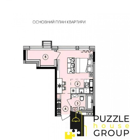 БЕЗ % продаж 1к квартира в ЖК Lucky Land, вул Берковецька 6 - фото 1