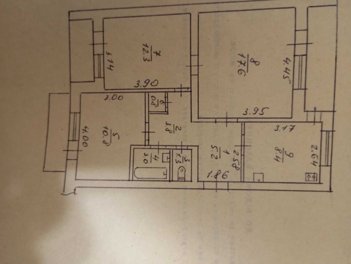 Продажа 3-х кімнатної квартири в м. Черкаси - фото 1