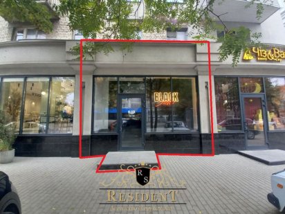 Здам приміщення на червоній лінії з окремим входом. Пр. Гагаріна 24 великі вітринні вікна. Днепр