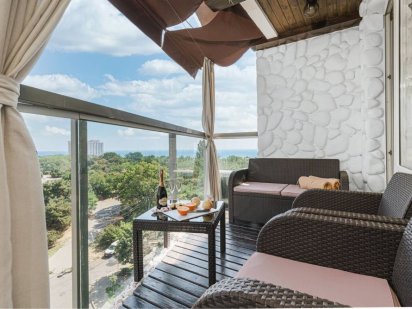 Посуточно апартаменты с видом на море, собственник Одесса