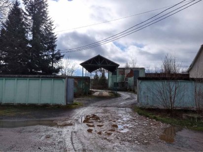 Продаж ділянки 1.3 га + склад 2000 кв.м Виноградов