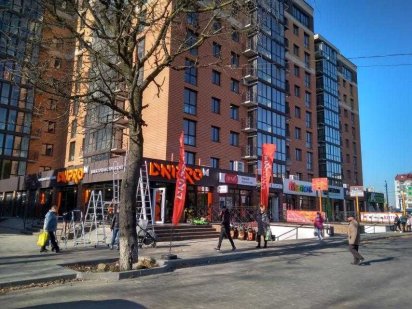 Продаж торгової площі, в центральній частині м.Калуш, вул.Л. Украінки Калуш