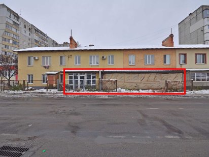 Фасадне приміщення 106 м2 вул. Павліченко Белая Церковь