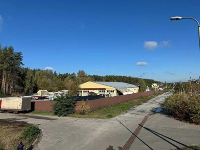 Фасад Житомирська траса  приміщення ( завод ) Київ Бузова