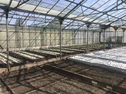 Ангар теплиця 350м2 склад холодильник метало конструкція Сокаль