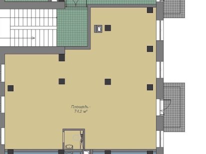 Помещение на площади Труда Чорноморськ