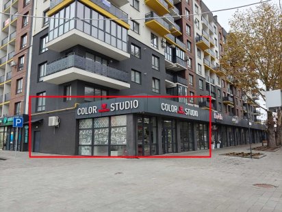 Кутове приміщення 116,4м2 при в"їзді в ТРЦ Veles Mall Івано-Франківськ