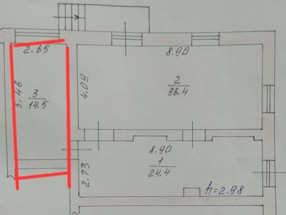 Здам в оренду кабінет в приміщенні  по пр.Перемоги. Луцк