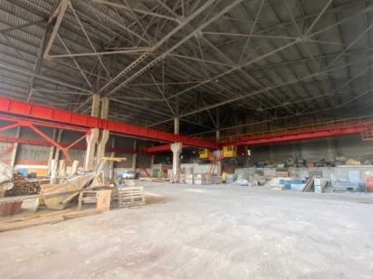 Оренда половини складу-ангару,1350 м2 з мостовим краном SB Івано-Франківськ