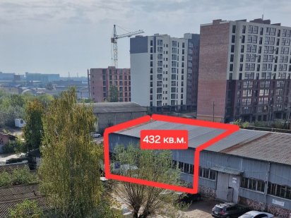 Оренда СКЛАД-АНГАР  432 кв.м. Івано-Франківськ