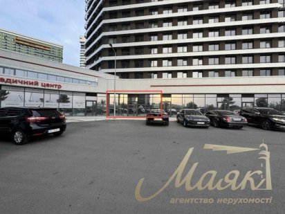 Фасад‼️ Оренда приміщення 180м2 ЖК Грейт, Днепровская Набережна Київ