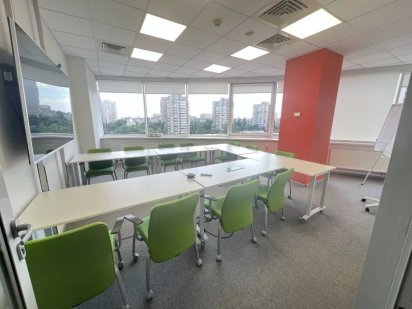 Генератор 24/7! Власник! Здам офіс в БЦ 587м2, метро Лівобережна 2 хв Київ