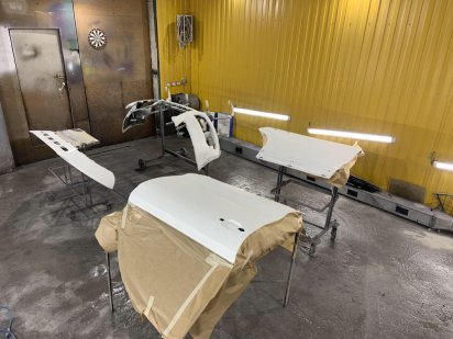 Аренда бокс гараж посуточно для покраски авто камера Київ