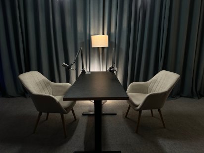 Оренда студії для зйомки інтервʼю, подкастів Київ