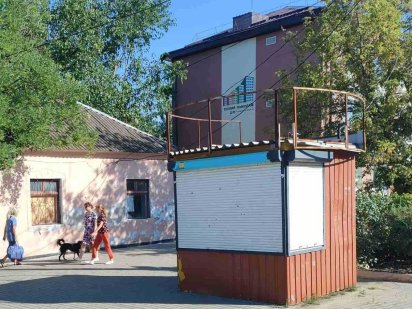 Аренда. Фасадный киоск на Веселиновской Николаев