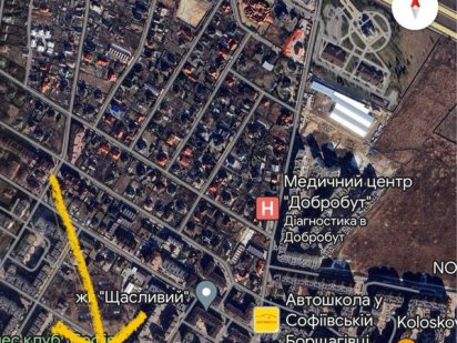 Оренда 61кв.м. магазин, барбершоп, офіс, фасад ЖК Софія від Мартинова Софіївська Борщагівка